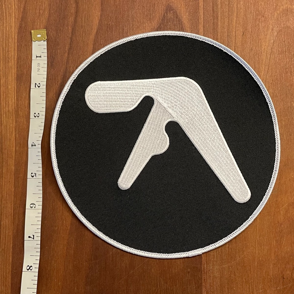 Aphex Twin Large Back Patch (Iron on) AFX 7.5 Aphex Twin Large Back Patch (Iron on) AFX 7.5