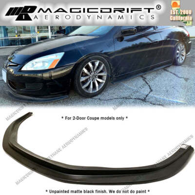 For 03-05 Honda Accord 2-Door MDA Style Full Body Lip Kit Front + Sides + Rear