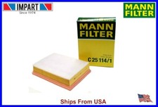 BMW Air Filter 13 72 1 744 869 MANN C25114/1 With Foam 
