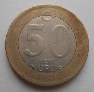 Türkei 50 Kurus 2005