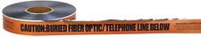 Mutual 17774 Polyethylene Underground Tele/Fiberoptic Detectable Marking Tape