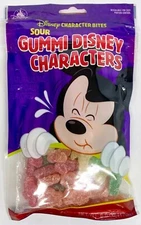 Disney Parks Candy Sour Character Gummies 6 oz Bag Character Bites EXP11/26/25