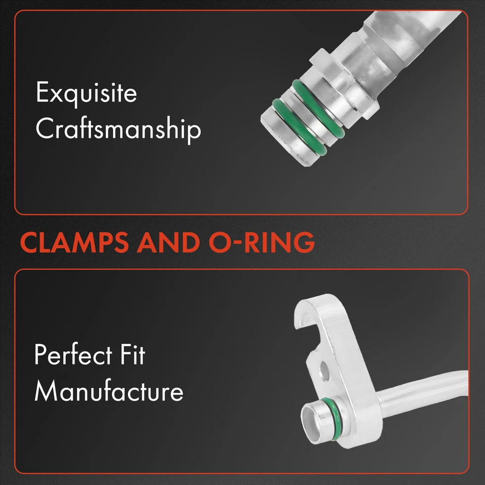 A/C Suction Line Hose Compressor to Evaporator for Lexus ES350 2019-2020 V6 3.5L - Image 3 of 4