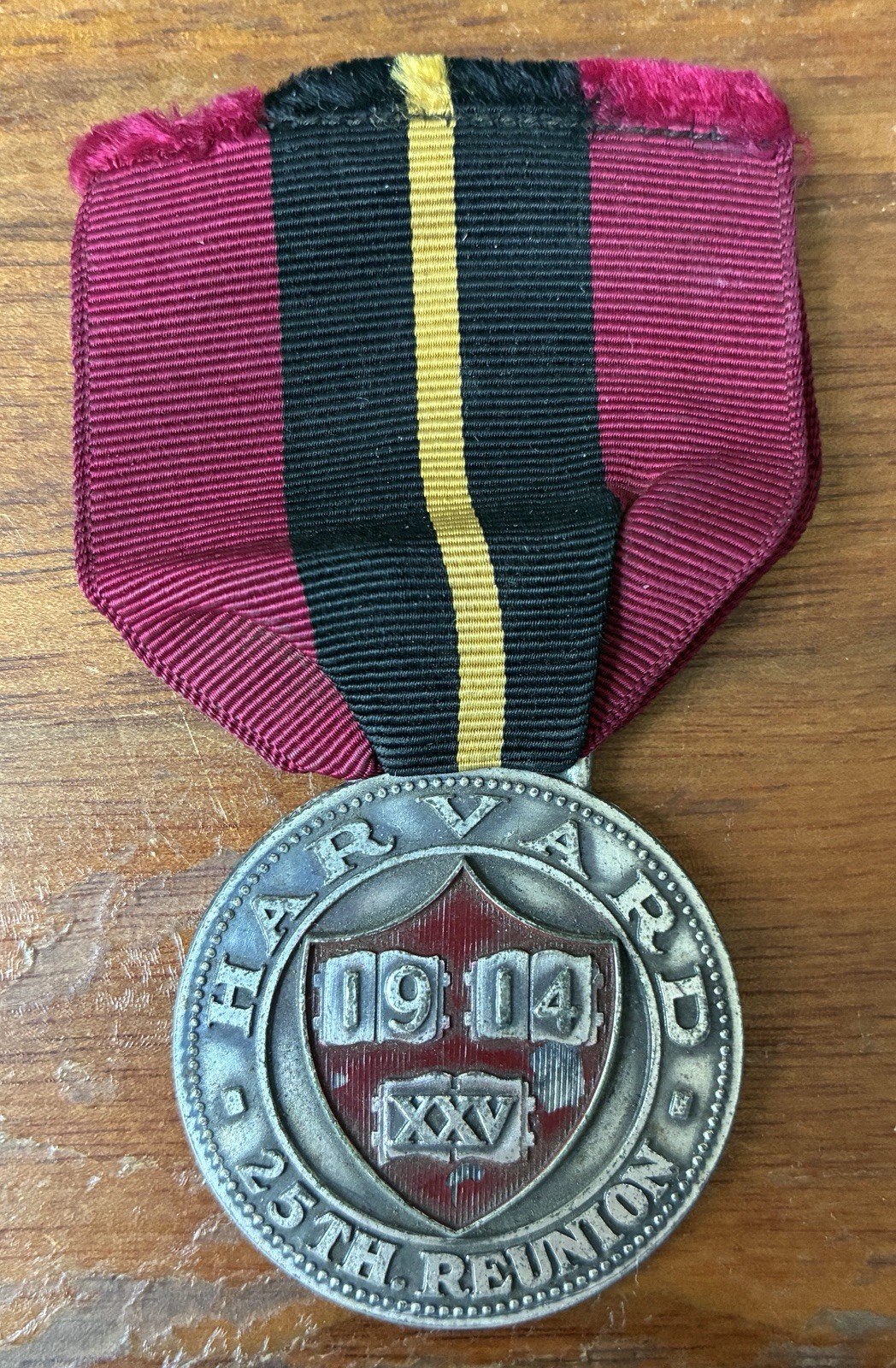 1939 Harvard University Class of 1914 Reunion Medal