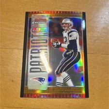 2005 Bowman Chrome Tom Brady #8 Bronze Refractor /150 Patriots Serial Numbered