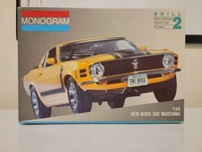  Rare / Vintage Monogram 1970 Ford BOSS 302 Mustang Empty Box  2923