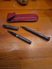 Reiseschreibset (Chatelaine-Set) 1920er Antik Grassag Silberpunze