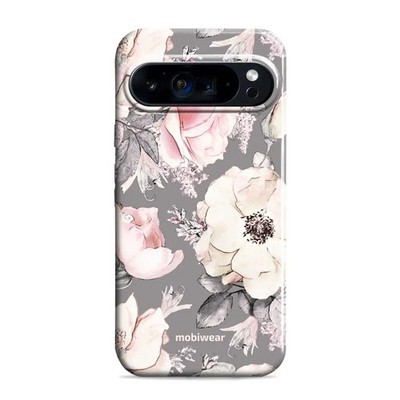 Handyhülle für Google Pixel 9 Pro Mobiwear Case Cover Schutz Hülle Rosa-Blumig