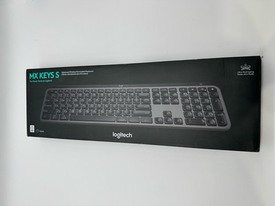 Logitech MX Keys S Wireless Keyboard Low Profile Bluetooth USB C Graphite (5)