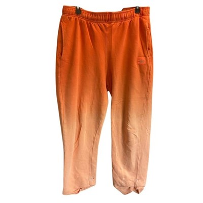 Alo yoga unisex large/XL sunset orange ombré sweatpants performance activewear