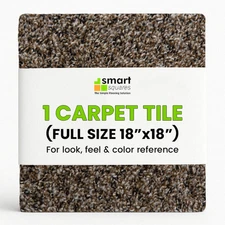 Smart Squares In a Snap 18x18" USA-Made Peel & Stick Carpet Tiles