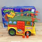 Party Wagon Near Complete W/Box Teenage Mutant Ninja Turtles 1989 Playmates