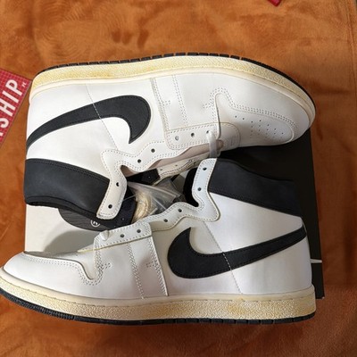 A Ma Maniere x Jordan Air Ship SP DX4976100 Summit White/Black Size 14