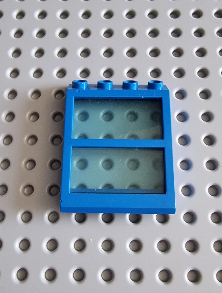 LEGO Fenster Dachfenster Blau Mit Scheibe 1 Stück 6159c01 6159 Set 6338 P10 - Bild 1 von 1