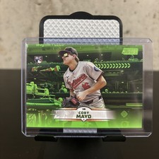 2025 Topps Stadium Club - Coby Mayo Rookie RC #62 Lime Green Foil Orioles