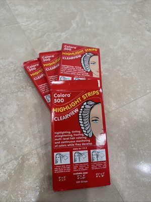 Colora Highlight Strips- Clearview Strips 4 x7 