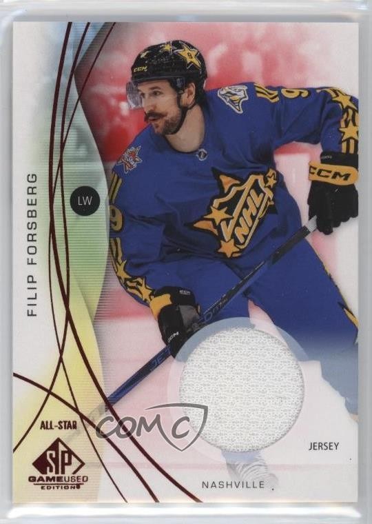 2024-25 Upper Deck SP Game Used All-Stars Red Jersey Filip Forsberg #140 1s8j