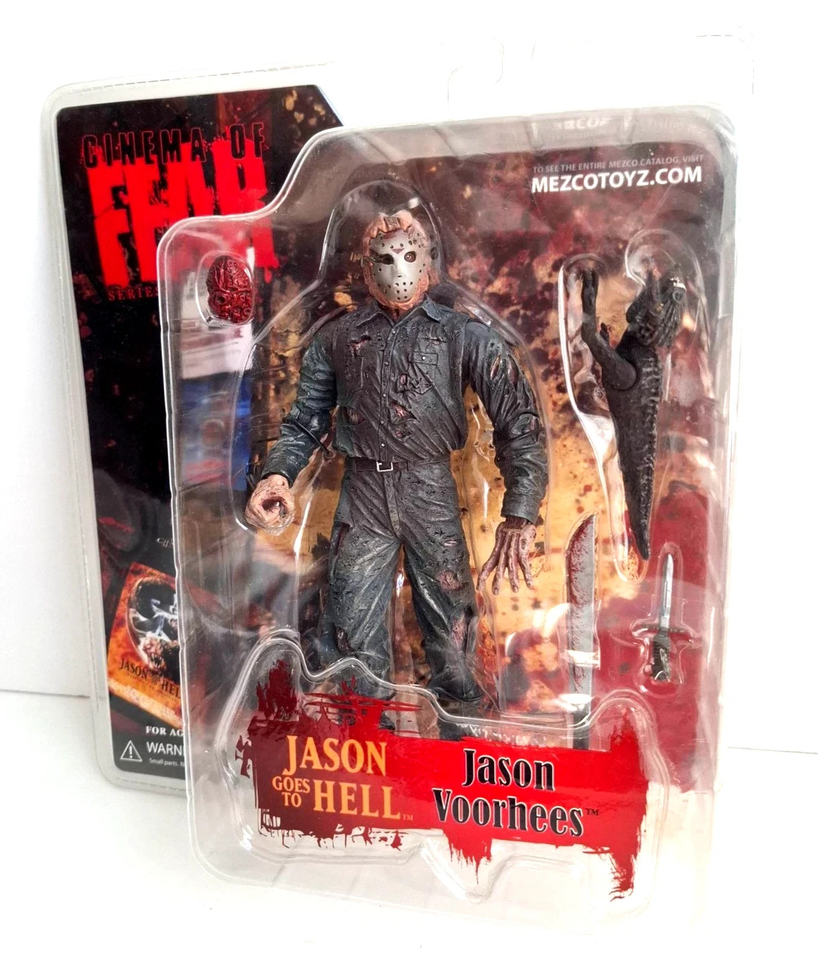 Mezco Cinema of Fear Friday the 13th Jason goes to Hell NEU OVP Jason Vorhees