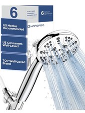 6-Mode High Pressure Handheld Shower Head Set, Consumer Reports Recommended H...