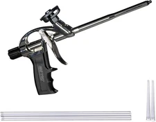 AWF PRO High Precision Spray Foam Gun for Insulating Foam Sealant, Adjustable Fl