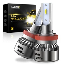 AUXITO LED Headlight Bulbs Conversion Kit 9005 H11 High & Low Beam Bright White