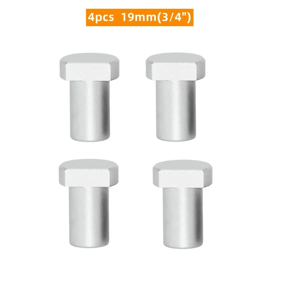 Aluminum Alloy Bench Dogs Workbench Stops for 19mm 20mm Dog Holes Woodworking Po