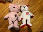 Vintage I Love Lucy Beanie Babies Bear Lucy's Chocolate Factory Collecticritters