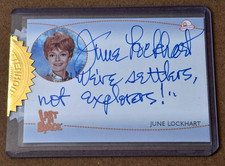 Lost in Space Archives Series 2 AI1 June Lockhart Inscription Autograph (B)
