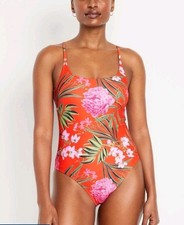 Old Navy one piece floral bathing suit Size XL