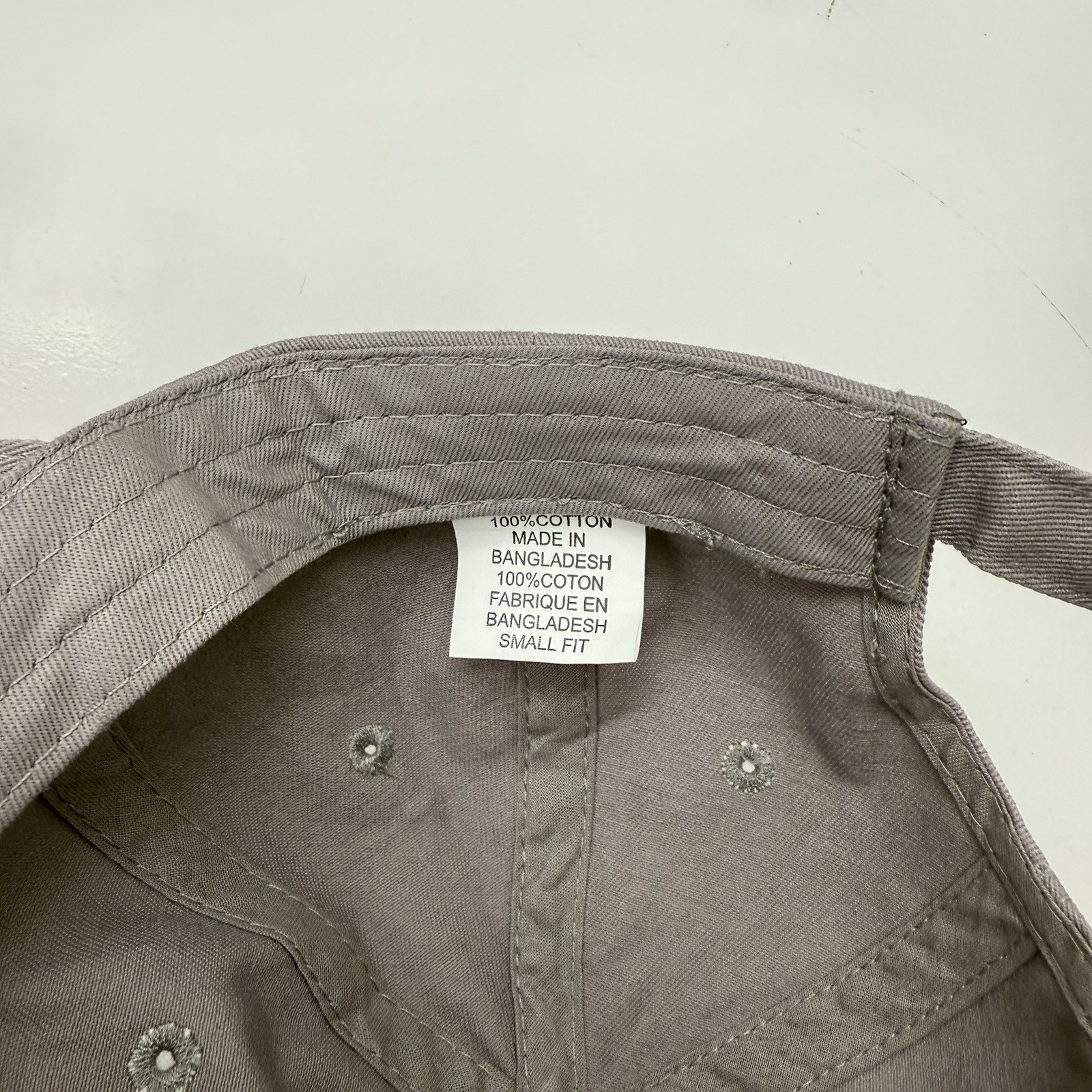 ESE Hat Cap Gray Strapback Adjustable Embroidered… - image 10