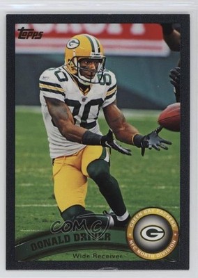 2011 Topps Black /55 Donald Driver #246 11s9