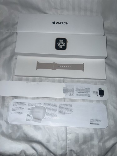 **BOITE VIDE**Apple Watch SE 2e génération 40 mm Starlight - Photo 4 sur 5