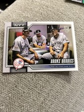 Aaron Judge Max Fried Carlos Rodon 2026 Topps Series 1 #302 Bronx Buddies