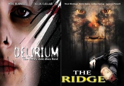 Delirium (2007) / The Ridge (2005) 2 Film Set DVD Horror Supernatural Disc Only