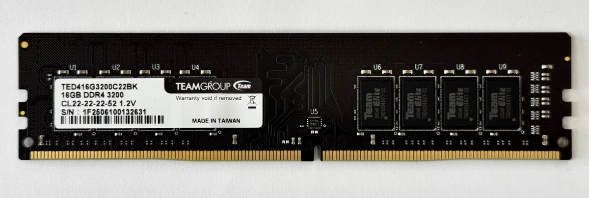 Preços baixos em Team Group DDR4 SDRAM 16 Gb de capacidade Total
