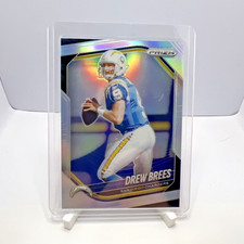 2025 Panini Prizm Football Drew Brees Silver Prizm #266 HOF Chargers