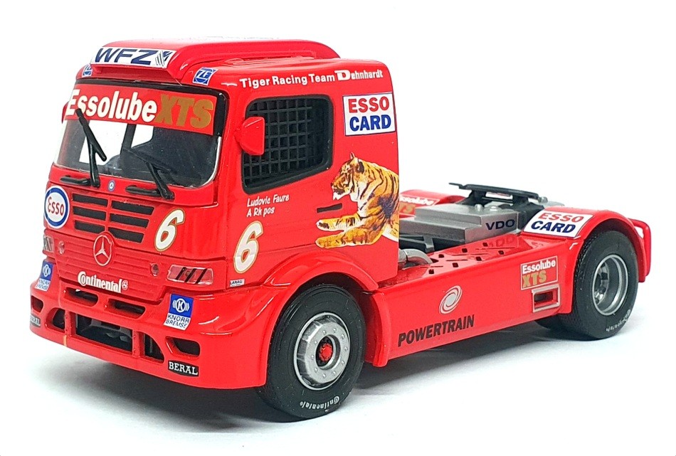 High Speed 1/43 Scale E1WC - Mercedes Benz Race Truck #6 Ludovic
