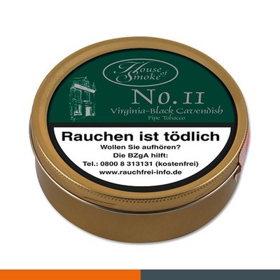 House of Smoke No. 11 Virginia Black Cavendish 50g Pfeifentabak