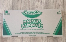 NEW Crayola Classpack 256 Count Broad Line Markers - 16 Colors MADE IN USA