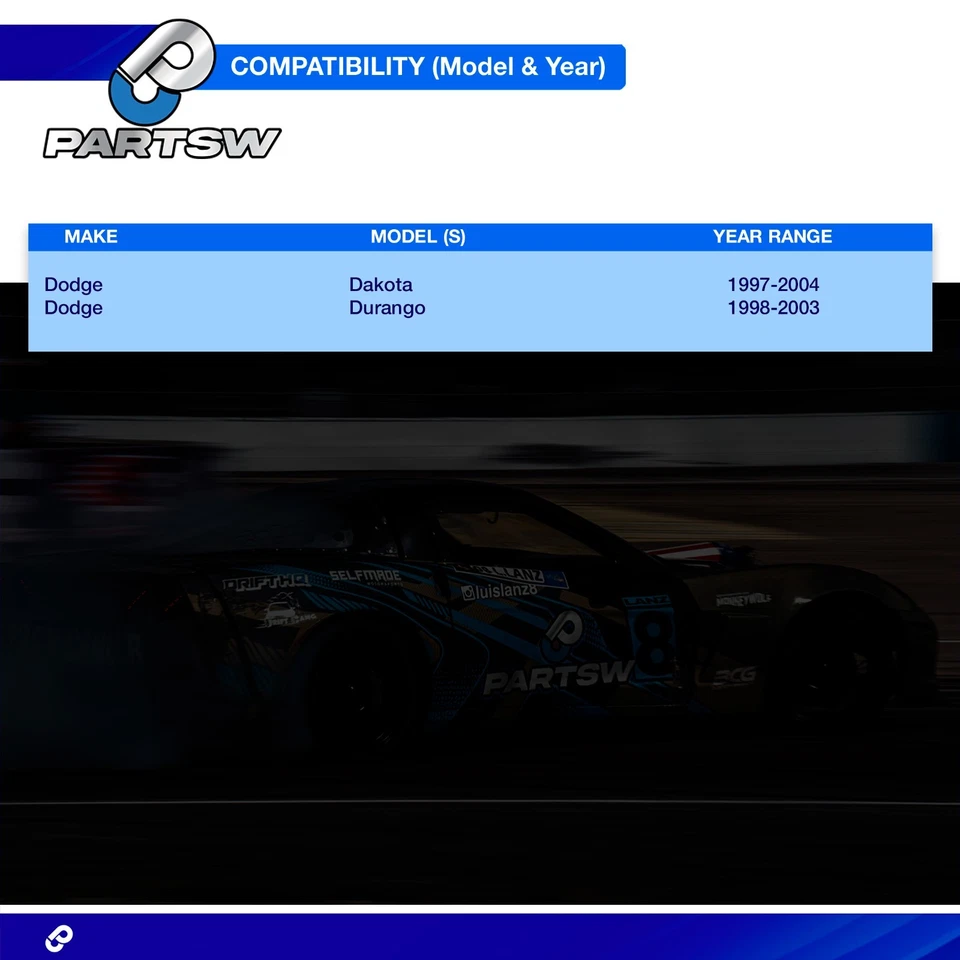 PeçasW Dodge Dakota Durango 1997-2004 2 peças estabilizador dianteiro barra oscilante elos - Imagem 2 de 4