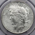 1927-S Peace Silver Dollar - PCGS MS 62