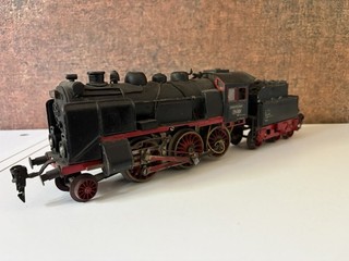 Märklin oder Fleischmann (?) Spur 0 Dampflok BR 24 Blechspielzeug Antik