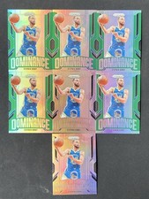 Stephen Curry 2024-25 Panini Prizm Dominance Silver/Green #21 Lot 7