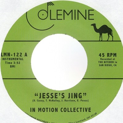 In Motion Collective Jesse's Jing 7'' vinyl USA Colemine 2021 b/w 'M.T.A.'