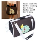 S Pet Carrier Soft Sided Collapsible Portable Pet Bag With Shoulder Strap