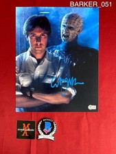 Clive Barker autographed signed Hellraiser 11x14 photo Pinhead Beckett horror