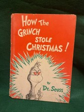 How the Grinch Stole Christmas - Dr Seuss Book 1957 First edition