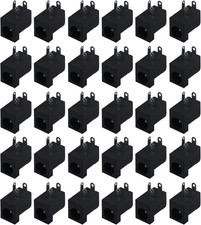 30pcs 5.5mm x 2.1mm 3 Pin PCB Mounting Female DC Power Jack Socket Connector