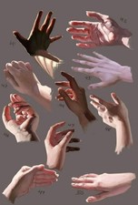 Beaucoup de mains, beaucoup de tailles, plusieurs versions de la même poignée, lecture complète du tarot