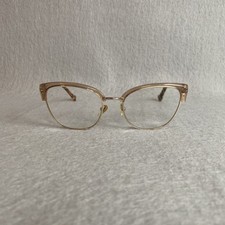 Betsey Johnson Cat Call Catcall Pink Heart Eyeglass Frames 54 18-140